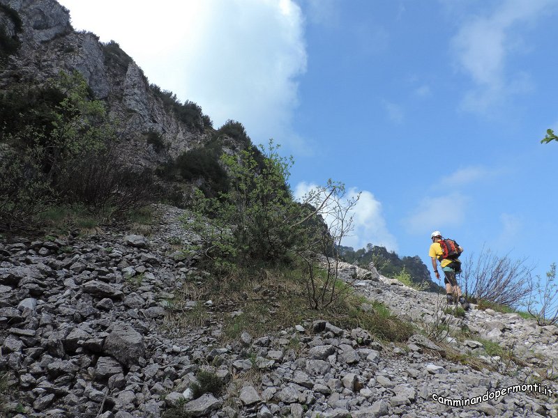 14 Ferrata MAURIZIO Anticima est Monte Alben.JPG -           